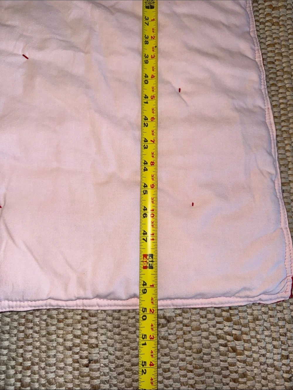 Handmade Patchwork Quilted Throw - Red Multicolor Mulipatterned Kids Winnie
